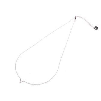 Ketting stainless steel silver N7073-1