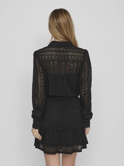 Vila kanten blouse Vichikka black