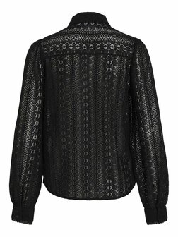 Vila kanten blouse Vichikka black