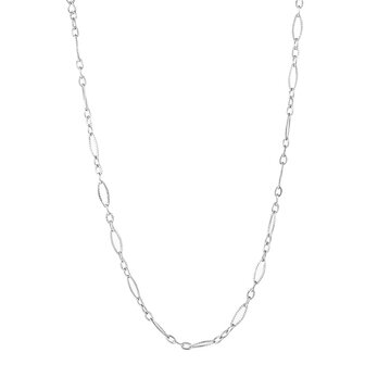 Day &amp; Eve by Go Dutch Ketting stainless steel  N2708-1