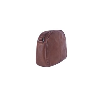 Bag2Bag leren tas Suni cognac