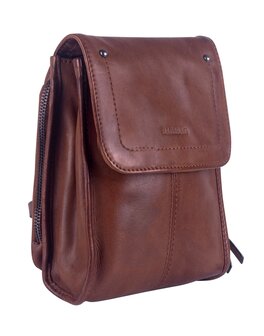 Bag2Bag leren tas Felli cognac