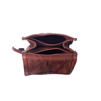 Bag2Bag leren tas Felli cognac