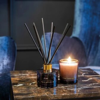 Ted Sparks gift set geurkaars en diffuser bamboo &amp; peony