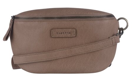 Bag2Bag leren  Verona grey/taupe