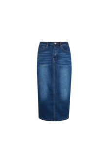 G-Maxx jeansrok Esrae denim donkerblauw