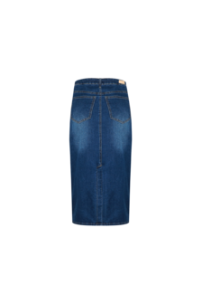 G-Maxx jeansrok Esrae denim donkerblauw