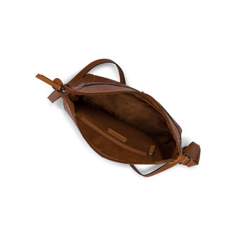 Bag2Bag leren schoudertas Lathi cognac