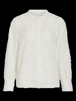 Vila kanten blouse Viflema - gerecycled polyester