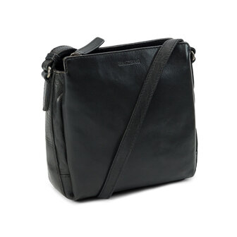 Bag2Bag leren schoudertas Beijden black