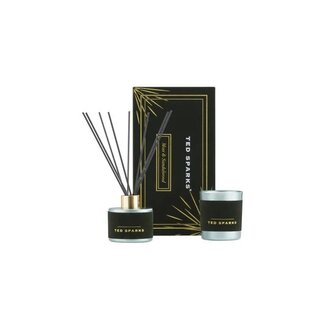 Ted Sparks candle &amp; diffuser giftset moss &amp; sandalwood