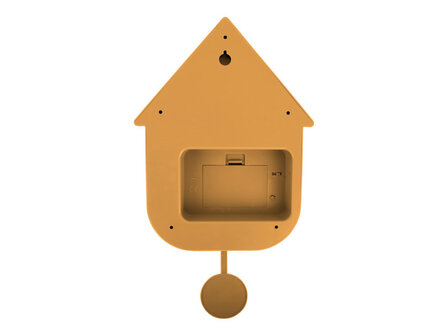 Wandklok Cuckoo ocre yellow