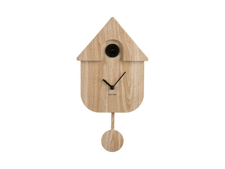 Wandklok Cuckoo light wood