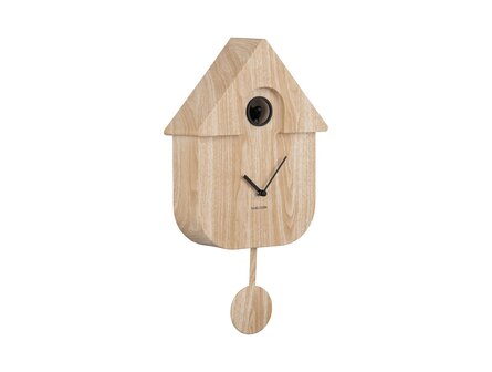 Wandklok Cuckoo light wood