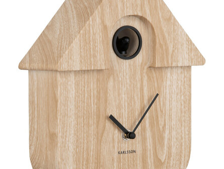 Wandklok Cuckoo light wood