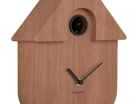 Wandklok Cuckoo dark wood