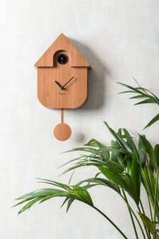 Wandklok Cuckoo dark wood