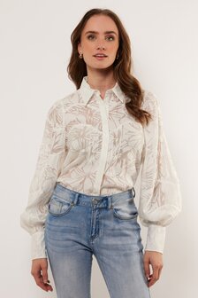 G-Maxx blouse Zita offwhite