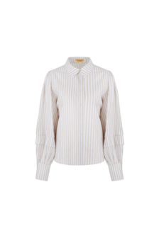 G-Maxx blouse sam stripe offwhite/sahara