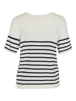 Vila knit top Viwennie stripe *LENZING&trade; ECOVERO&trade;*