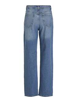 Vila straight jeans light blue Vikelly