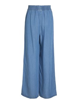 Vila denim broek vigivani blue