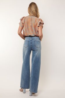 G-Maxx wide leg jeans Neona light blue