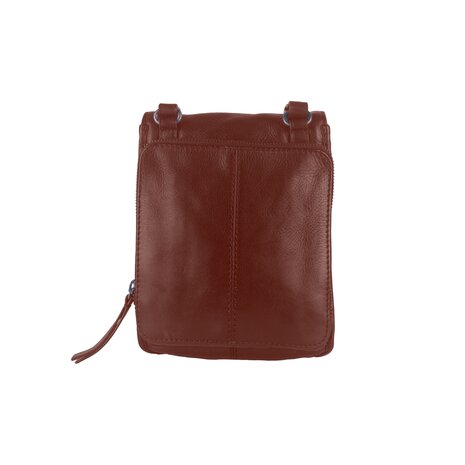 Bag2Bag leren tas Felli cognac