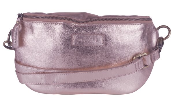 Bag2Bag leren  Verona metallic rose