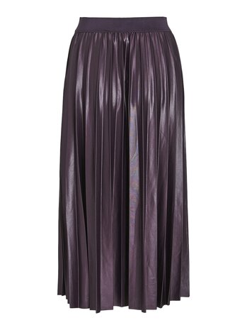 Vila plissé rok plum perfect *gerecycled polyester*