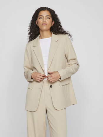 Vila blazer vivarone feather gray