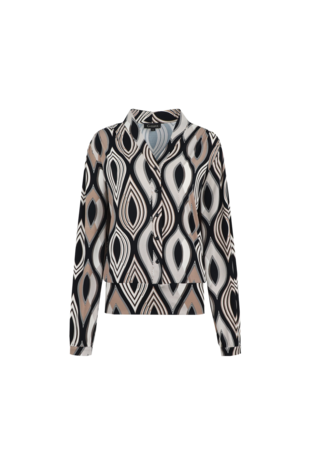 G-Maxx blouse Else zand/sahara/zwart