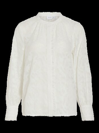 Vila kanten blouse Viflema - gerecycled polyester