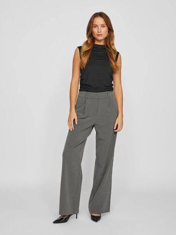 Vila broek wide leg grey 