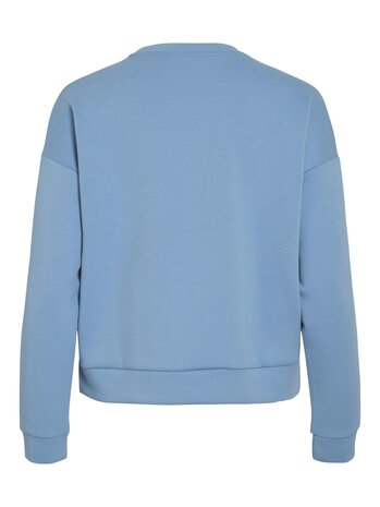 Vila sweater Vireflect blissful blue