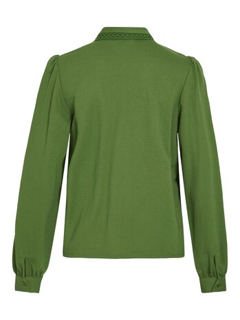 Vila blouse Vicarmena cactus groen *LENZING™ ECOVERO™*