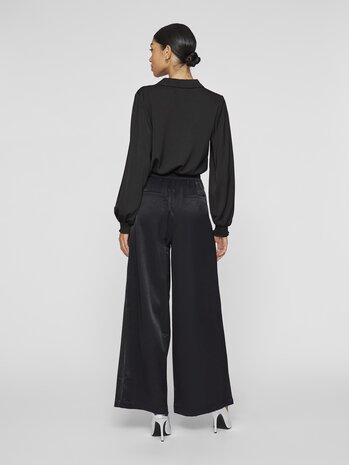 Vila wide pants black