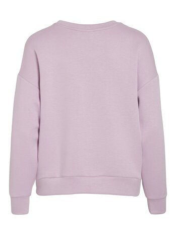 Vila sweater Visiffi atelier roze 