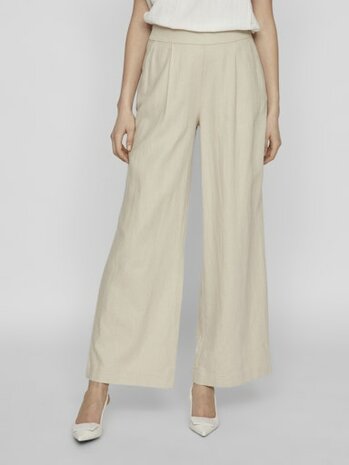 Vila broek vijolanda feathet grey